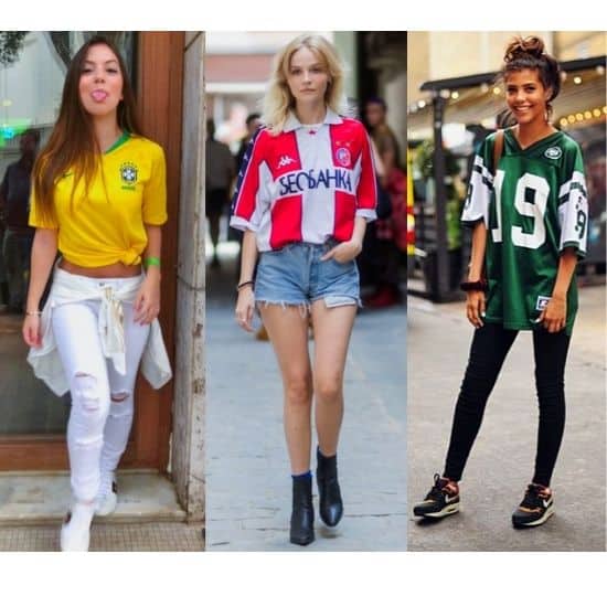 football jersey outfits for girls 