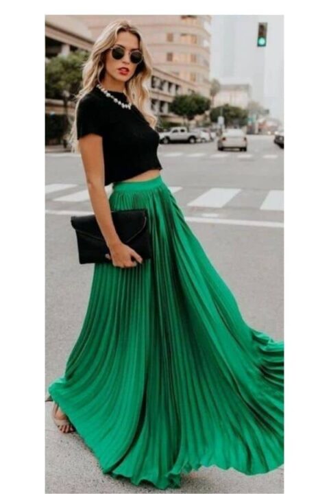 [2023] 28 green dress & skirt outfit! *All shades of green*